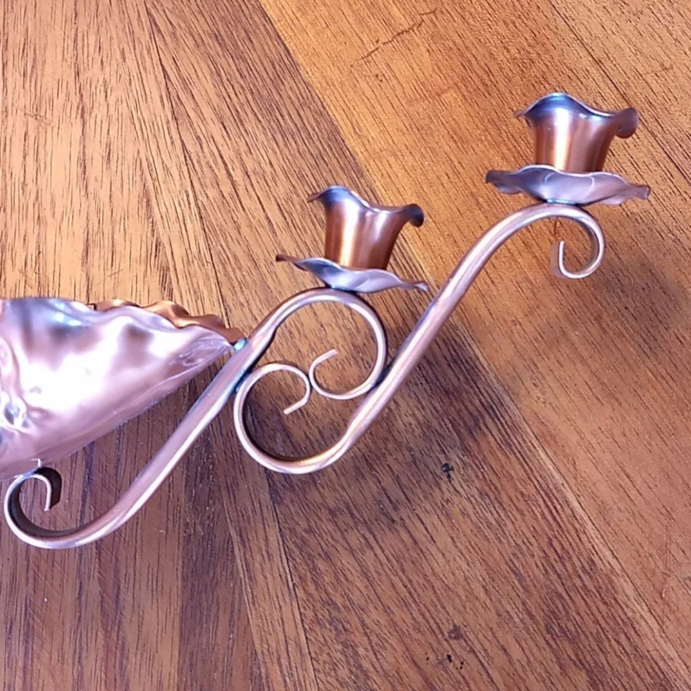 Copper Candleholder